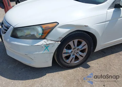 2012 Honda Accord 2.4 Se из США, поврежденный, VIN 1HGCP2F66CA190208